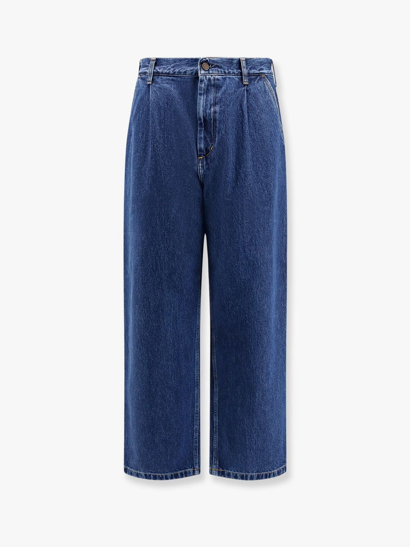 Jeans Carhartt WIP Straight Fit Pleated Jeans Sininen | I0347320106