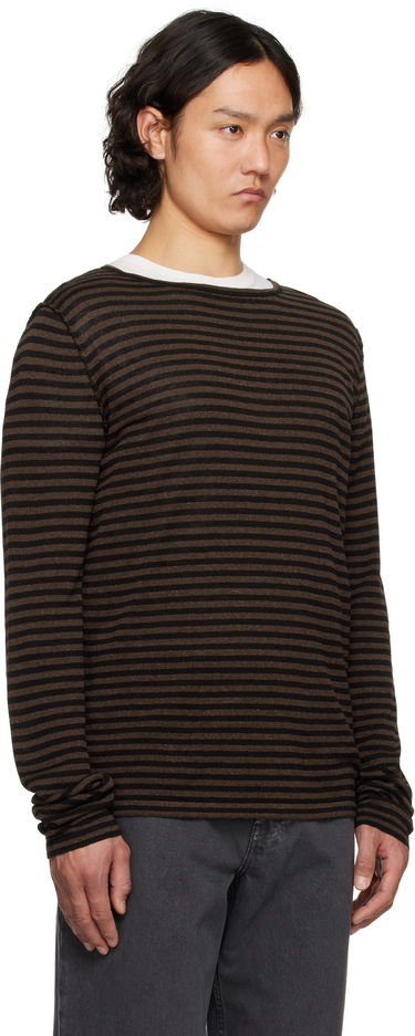 Villapaita The Row The Row Striped Lillard Sweater Ruskea | 885-Y889, 1