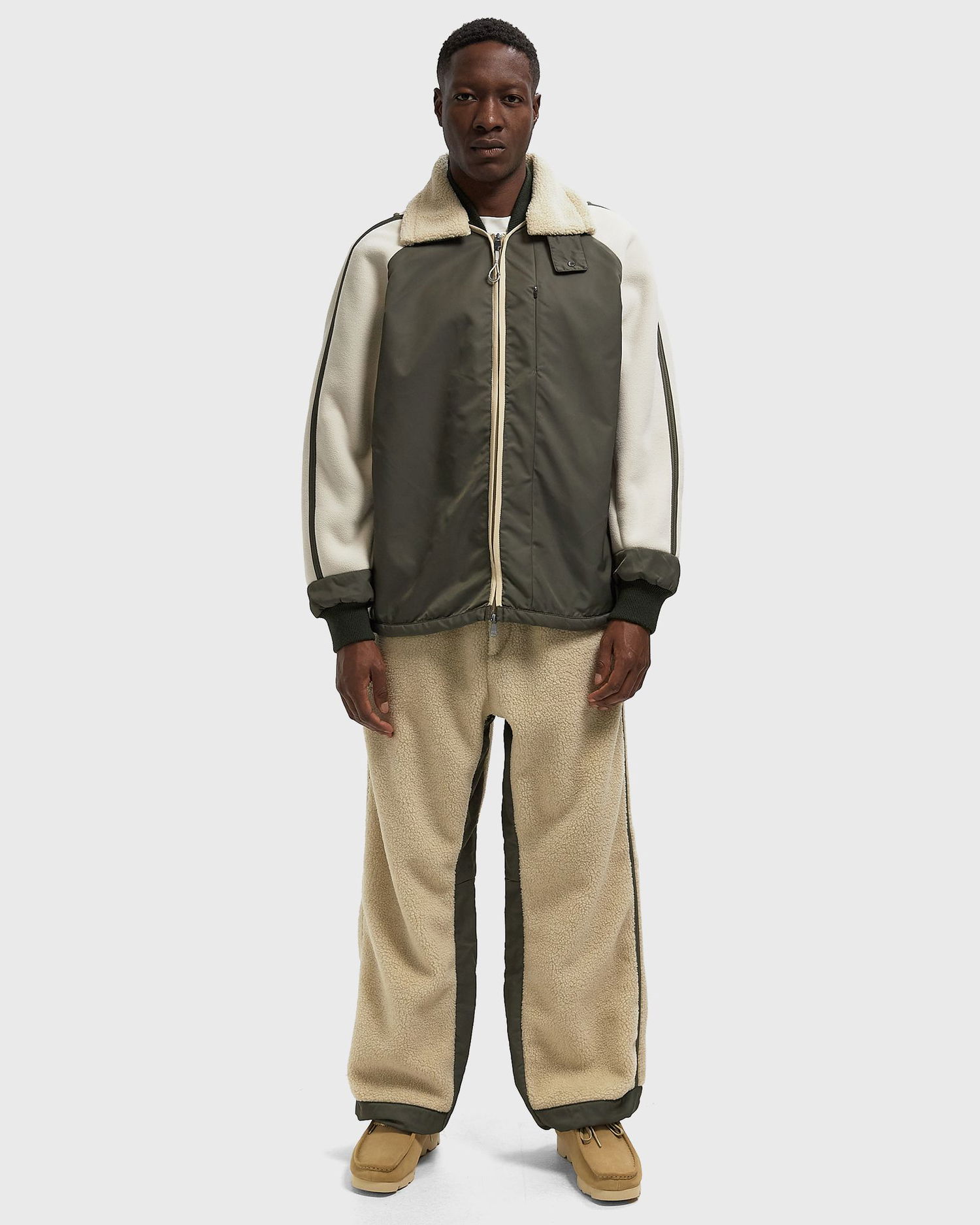 Bomber-takki OAKLEY LATITUDE SOAR Sherpa Fleece Bomber Jacket Beige | FOA407461-68S, 1