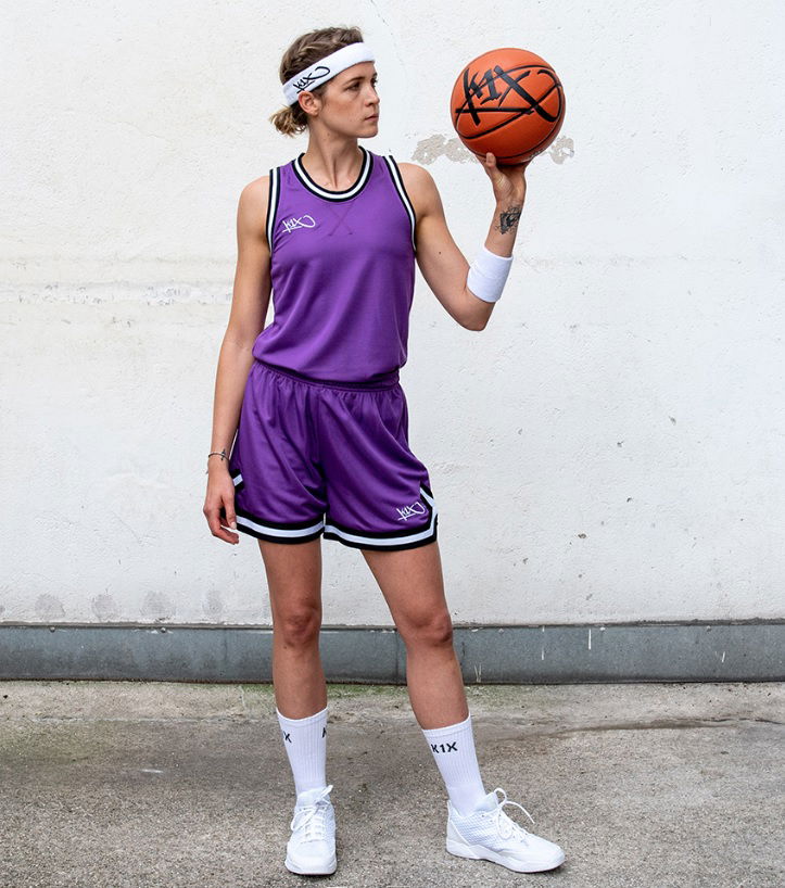 Jersey K1X Double X Jersey Print Violetti | 72000012-4035, 1
