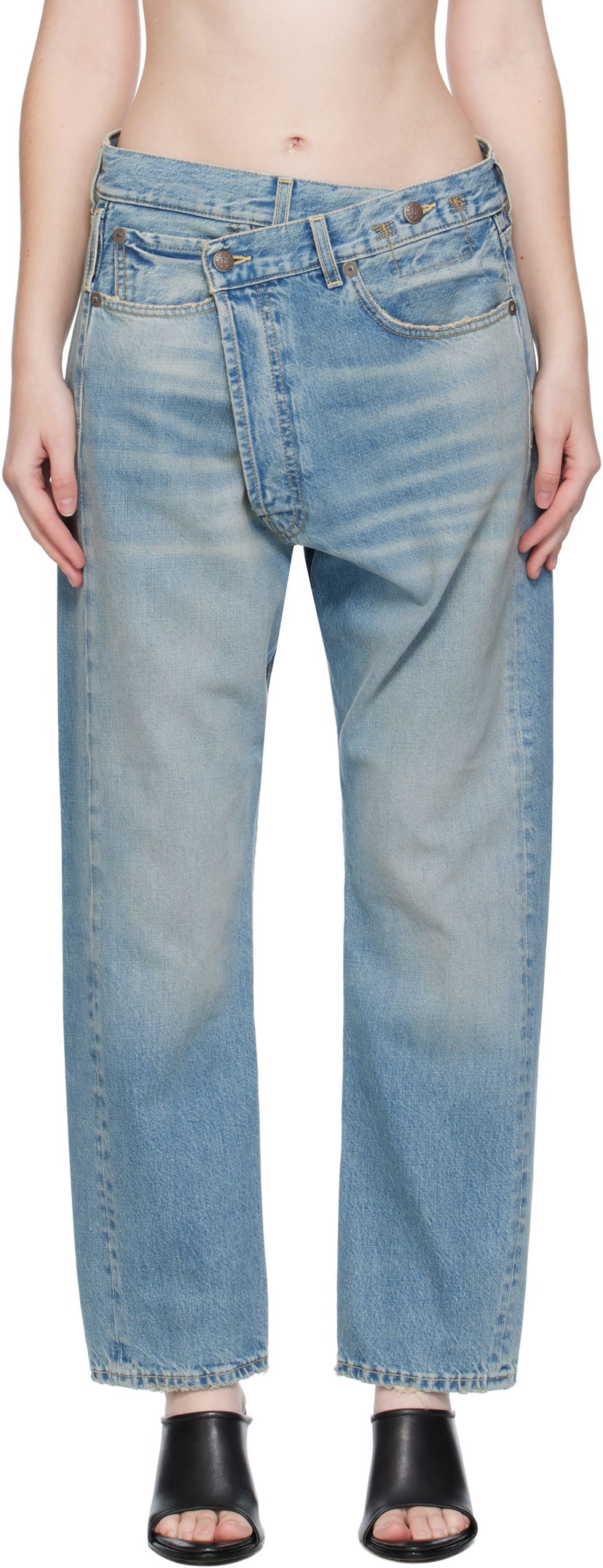 Jeans R13 R13 Crossover Jeans Sininen | R13W2048-D343A