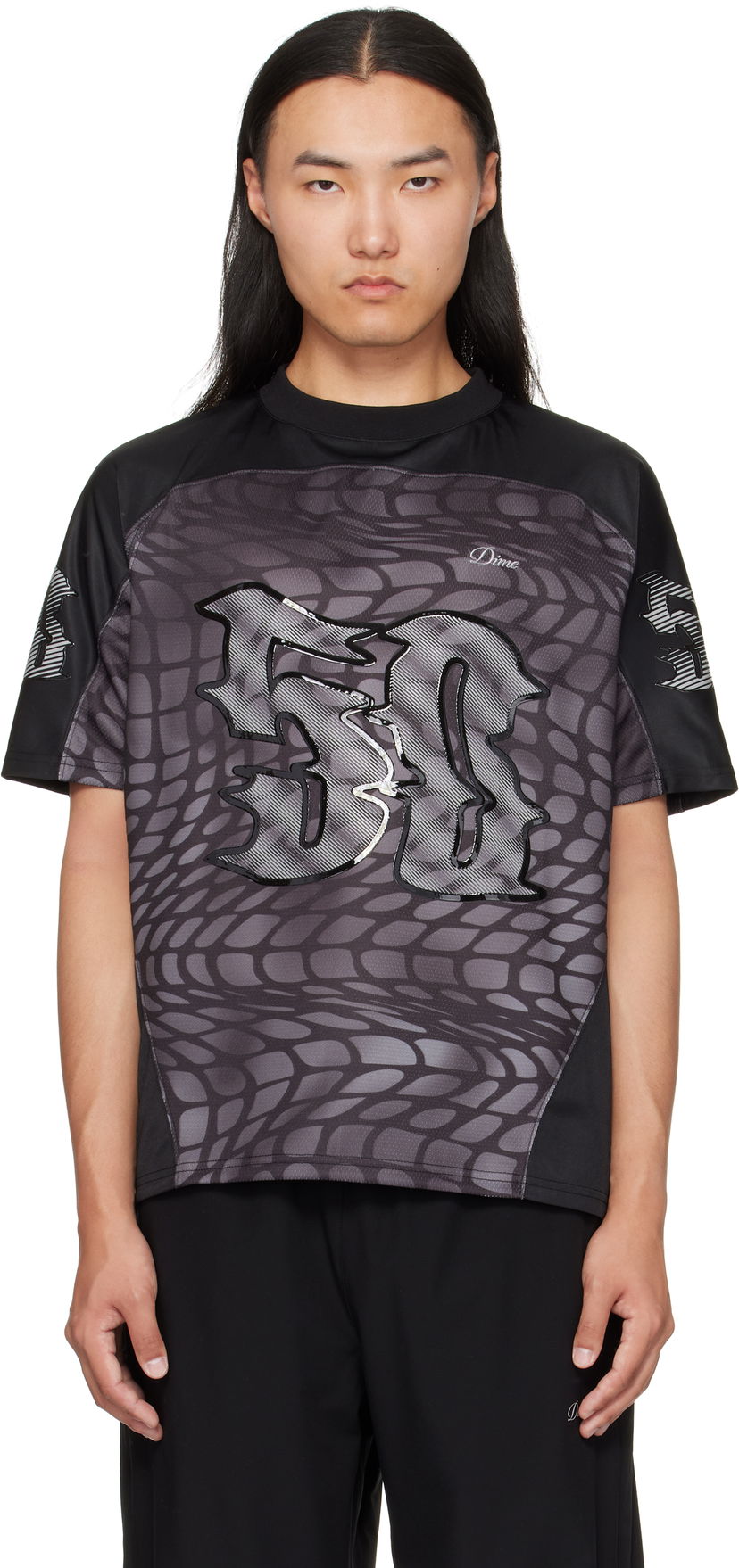 Jersey Dime Dime N50 Jersey T-Shirt Musta | DIMEFA256BLK