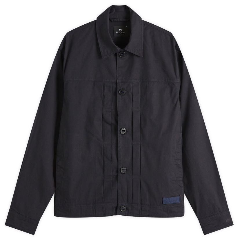 Takki Paul Smith Paul Smith Men's Ripstop Jacket Tummansininen | M2R-381Z-P22253-49