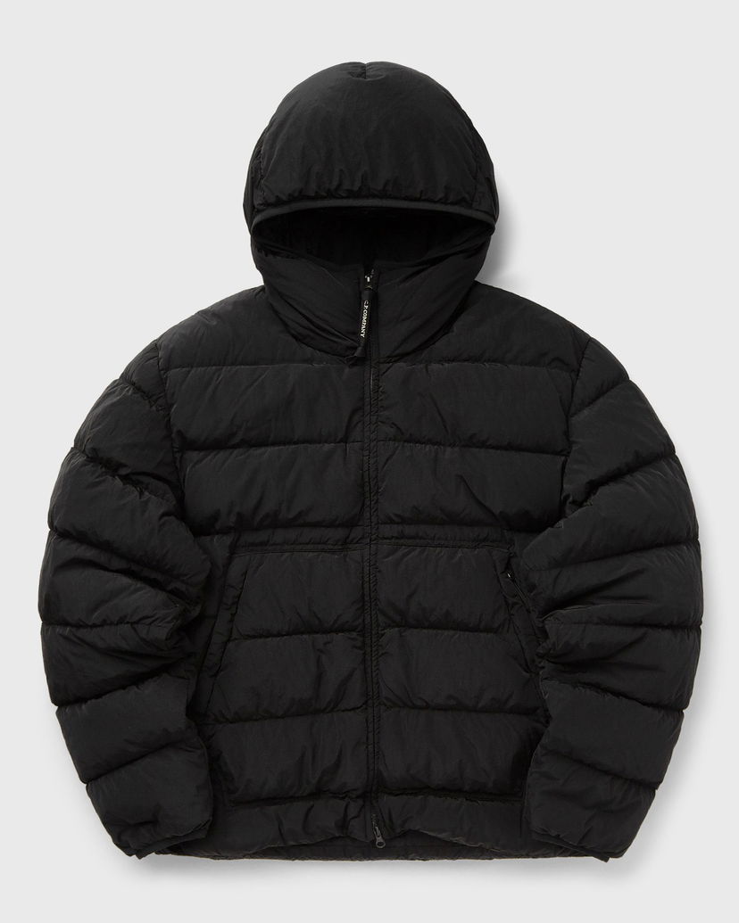 Puffer takki C.P. Company CHROME-R GOGGLE DOWN JACKET Musta | 17CMOW079A005904G-999