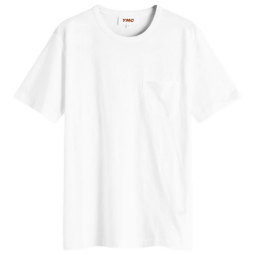 T-paita YMC Wild Ones Pocket T-Shirt Valkoinen | P6AZG-10