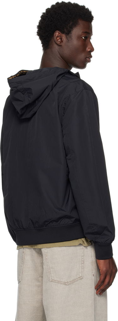 Takki Fred Perry Fred Perry 'The Hooded Brentham' Jacket Musta | J9040, 2