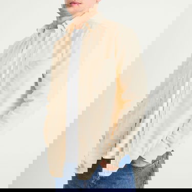 Paita Portuguese Flannel Lobo Button Down Corduroy Shirt Keltainen | AW25051-ECR, 5