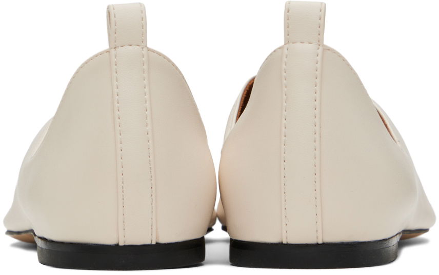 Tennarit ja kengät Stella McCartney Terra Laced Ballerina Flats Beige | 810411KP027, 1