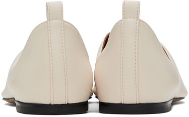 Tennarit ja kengät Stella McCartney Terra Laced Ballerina Flats Beige | 810411KP027, 1