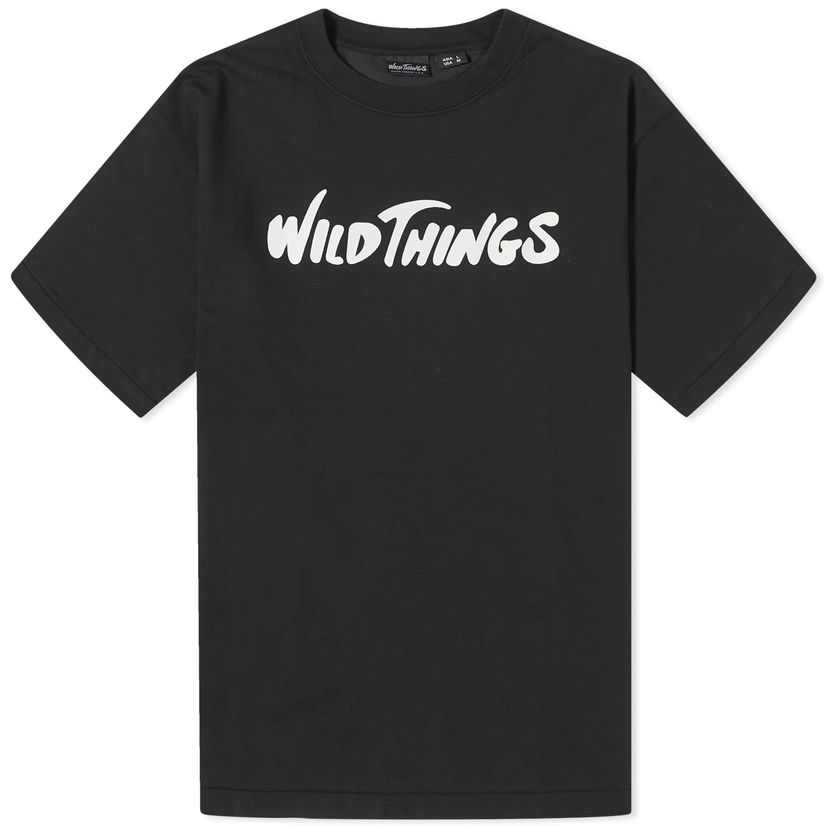 T-paita Wild things Logo T-Shirt Musta | WT241-22-BLK