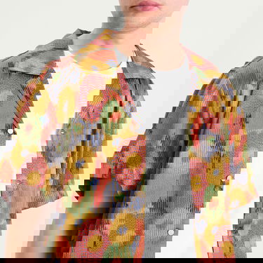 Paita Bode Bode Fruit Pit Short Sleeve Shirt, Size Large Monivärinen | MRF25SH008, 5