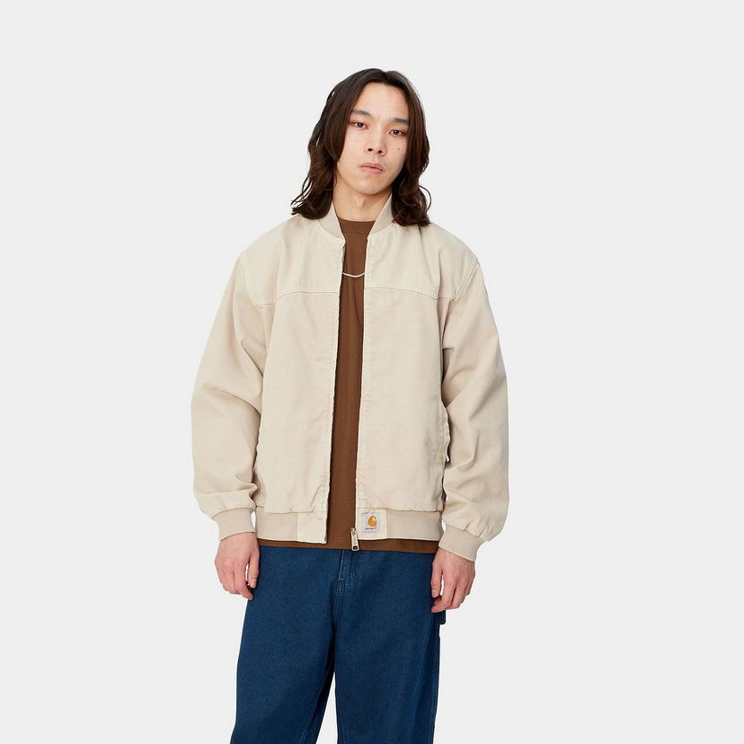 Bomber-takki Carhartt WIP OG Santa Fe Bomber Beige | I033111_1YC_4J
