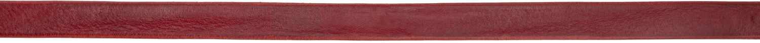 Vyöt OUR LEGACY OUR LEGACY 2 CM Leather Belt Punainen | A2258CLL, 1