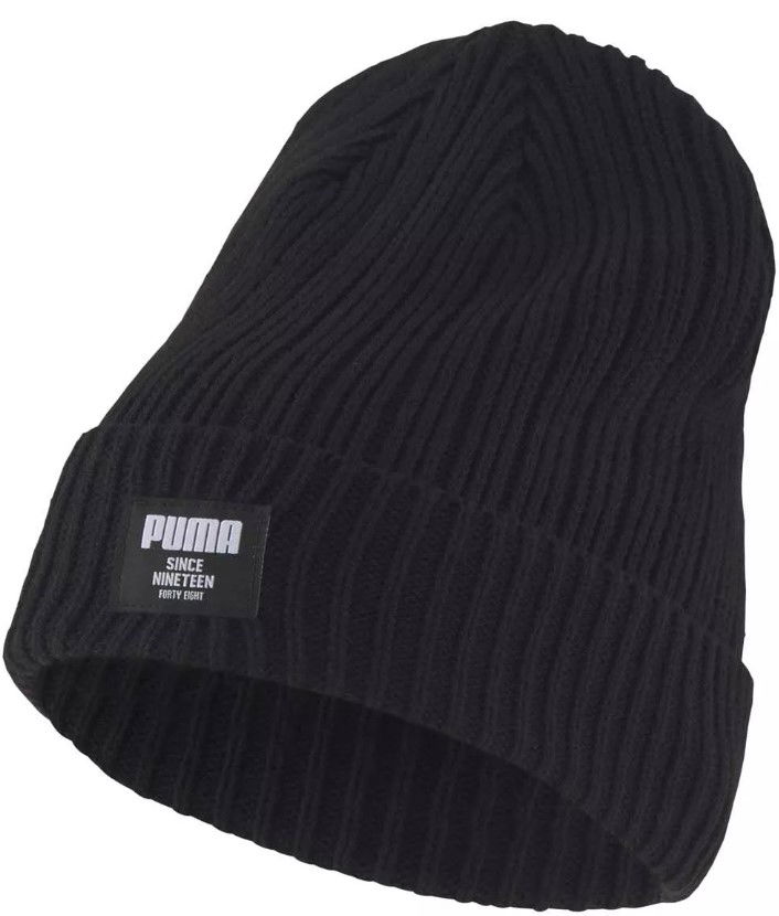 Pipo Puma Puma Ribbed Classic Beanie Musta | 02283101, 0