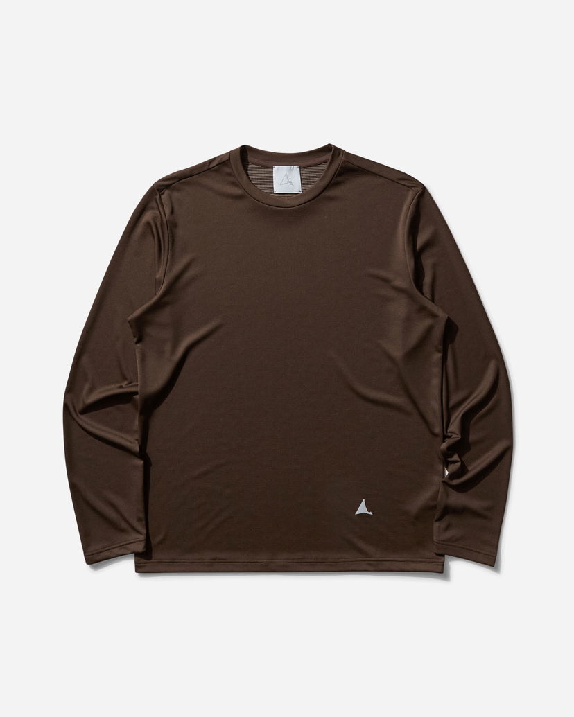 T-paita ROA Fireflies Longsleeve Base Layer Ruskea | RBMW0388WO19 BRW0003