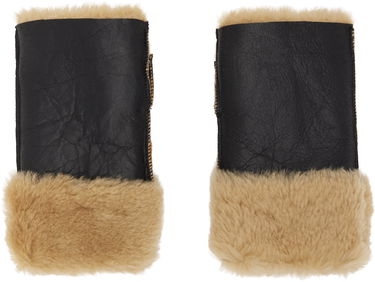 Käsineet OUR LEGACY Our Legacy Blizzard Shearling Gloves Musta | A4258BNS, 0