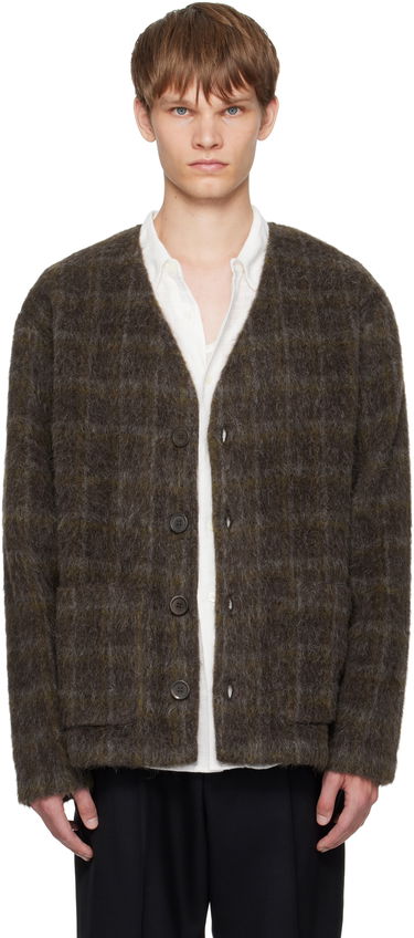 Villapaita OUR LEGACY OUR LEGACY Wool Cardigan Ruskea | M4256CD, 0