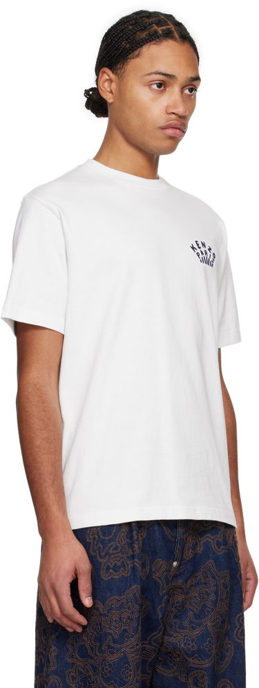 T-paita KENZO Embroidered Logo T-Shirt Sininen | FF55TS4954SI, 1
