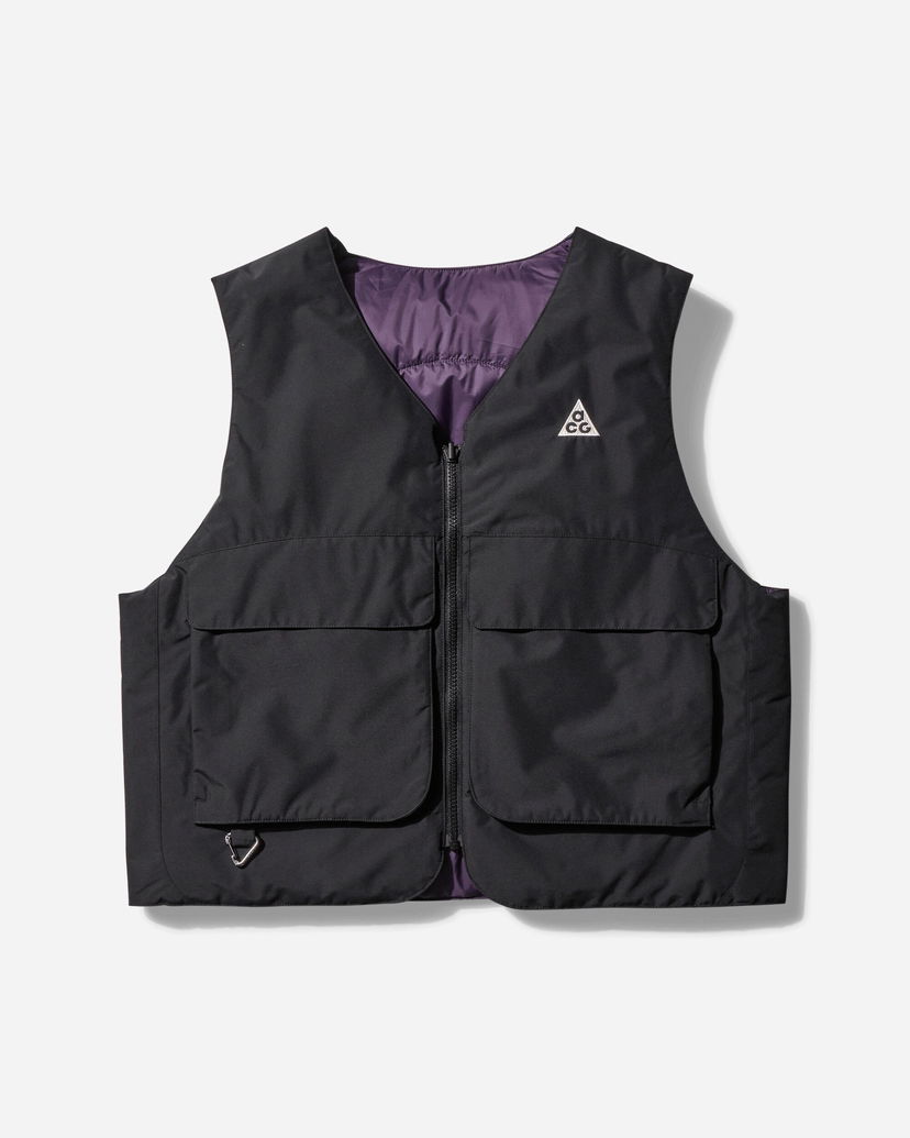 Liivi Nike ACG ACG Skull Peak PrimaLoft Reversible Vest Black / Dark Raisin Musta | FV8694-010