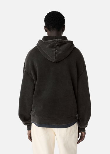 Huppari AXEL ARIGATO Washed Effect Hoodie with Patch Musta | A2993001, 3