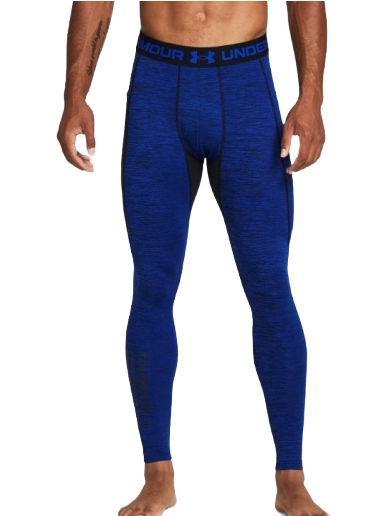 Leggingsit Under Armour ColdGear® Twist Tummansininen | 1379821-400