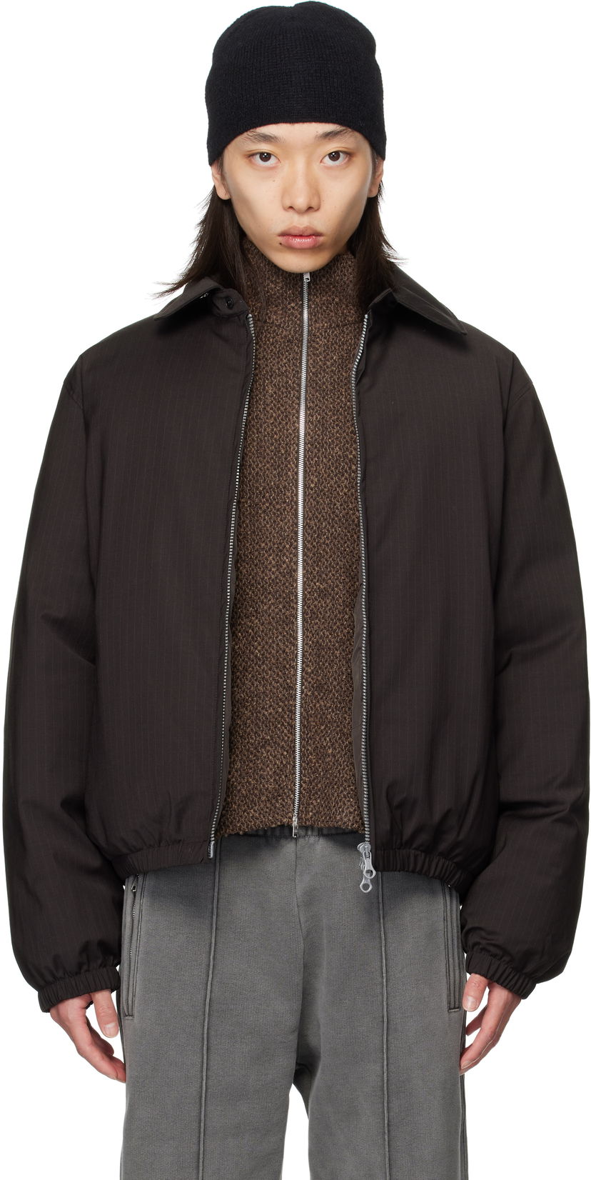 Puffer takki OUR LEGACY Our Legacy Avenue Puffer Jacket Musta | M4251BC