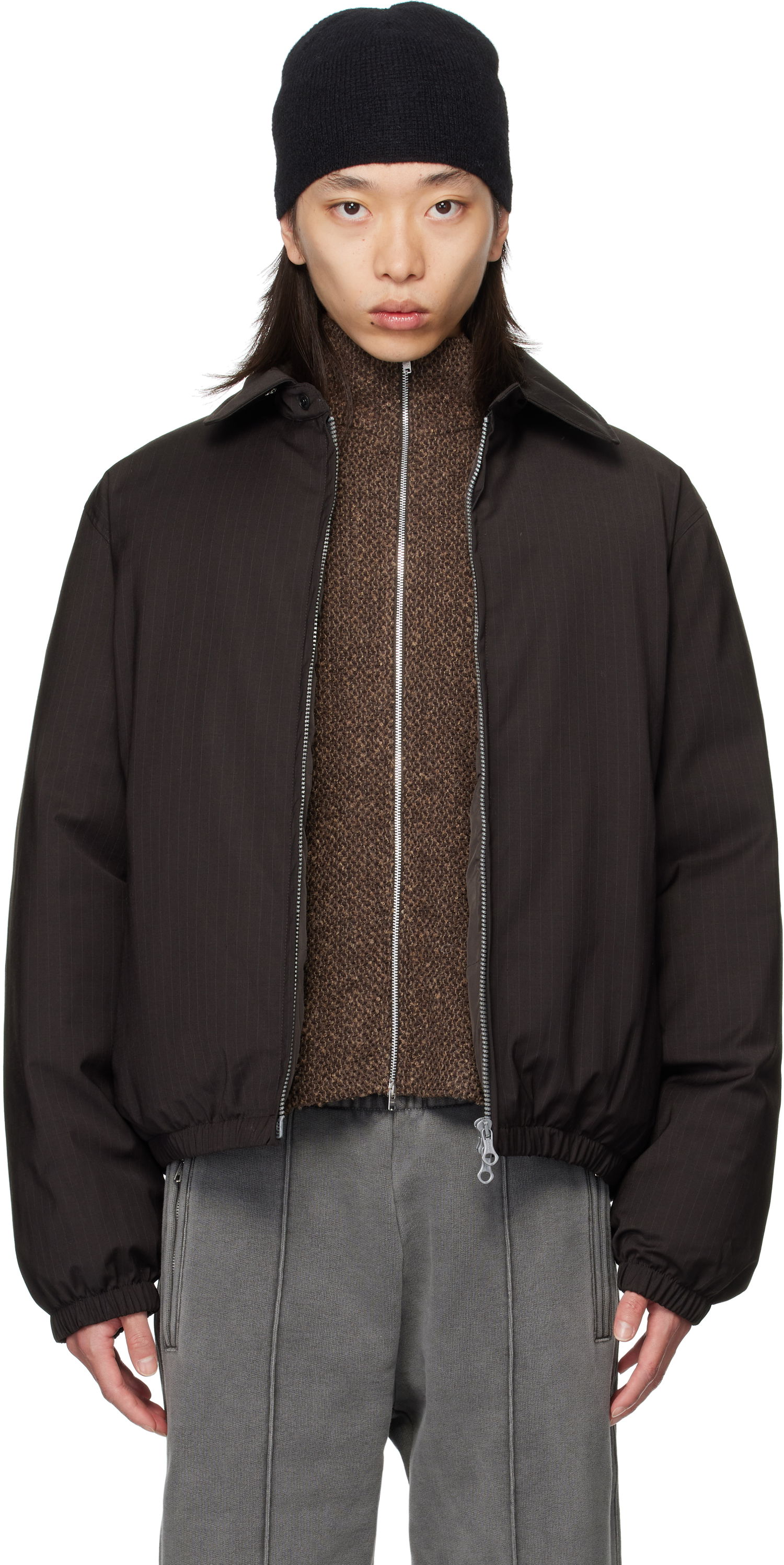 Puffer takki OUR LEGACY Our Legacy Avenue Puffer Jacket Musta | M4251BC, 0
