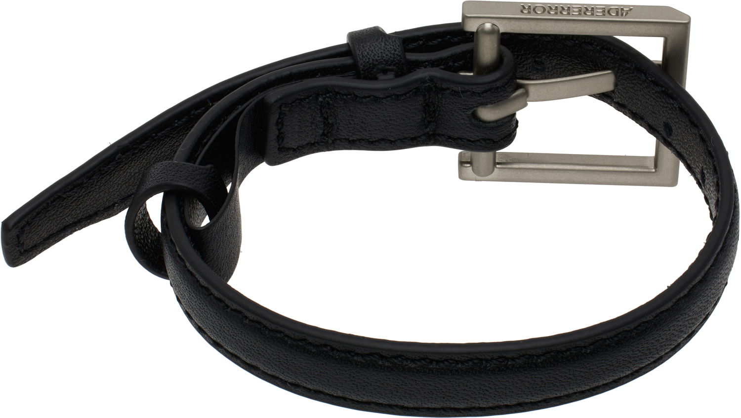 Rannerengas ADER ERROR ADER error Tetraight 117 Leather Bracelet Musta | BO01SSJW0801BK, 1