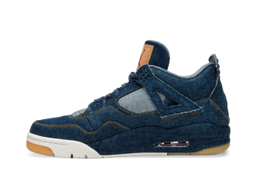 Rajoitettu erä Jordan Levi's x Air Jordan 4 Retro "Denim" Tummansininen | AO2571-401