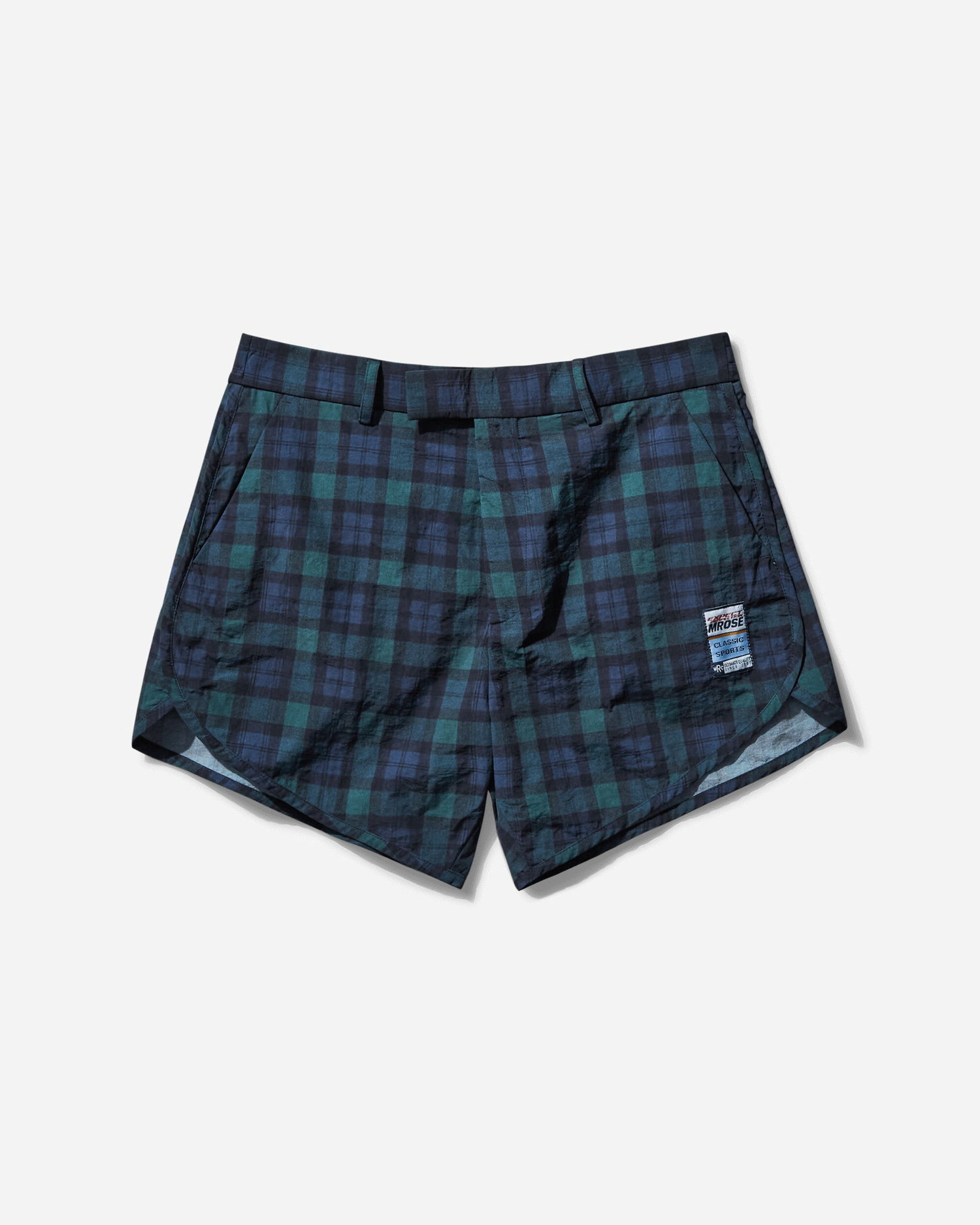 Shortsit Martine Rose Tailored Gym Shorts Tartan Sininen | 323WP11024, 1