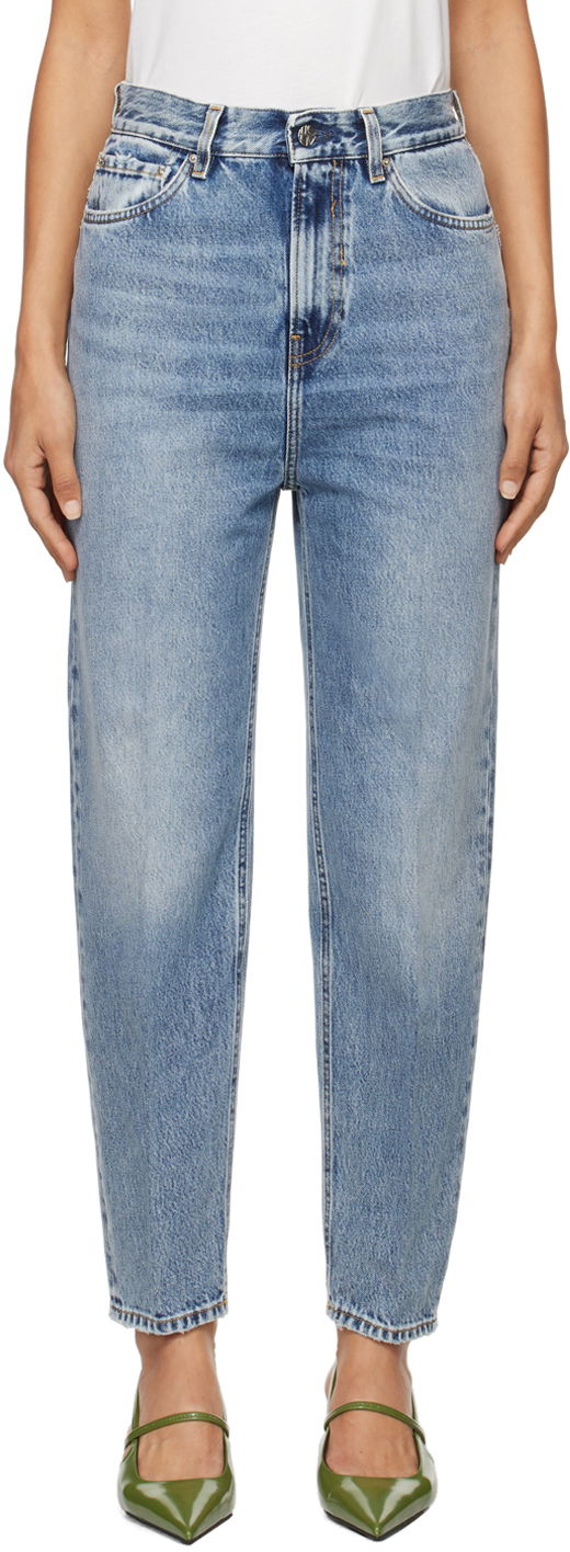 Jeans TOTEME TOTEME Tapered Leg Jeans Sininen | 223-231-741