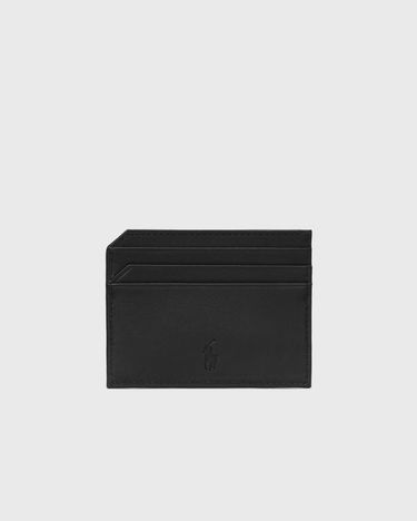 Lompakko Polo by Ralph Lauren Card Case Small Musta | 405963230001, 2