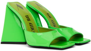Mekko The Attico Attico Devon Heeled Sandals Vihreä | 231WS000 L002, 3