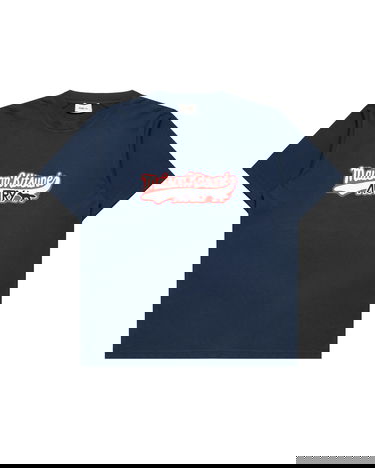 T-paita Autry Autry Action Shoes x Maison Kitsuné T-Shirt Tummansininen | TSPXMK2B, 0