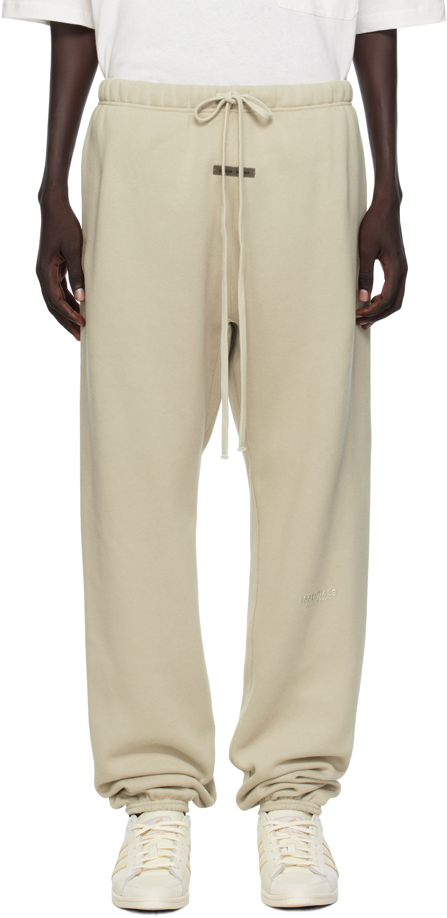 Verryttelyhousut Fear of God Fear of God ESSENTIALS Vintage Fleece Sweatpants Beige | 130SP258046F, 0