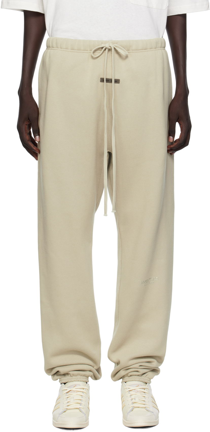 Verryttelyhousut Fear of God Fear of God ESSENTIALS Vintage Fleece Sweatpants Beige | 130SP258046F
