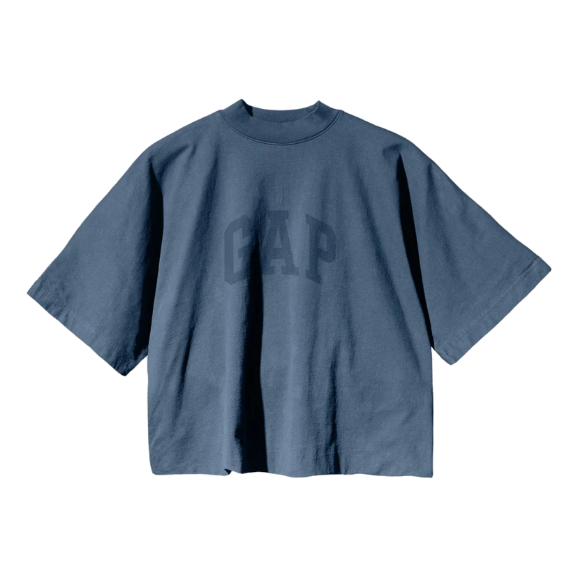 T-paita GAP Yeezy Gap Engineered By Balenciaga Dove No Seam T-Shirt Sininen | 471281-01