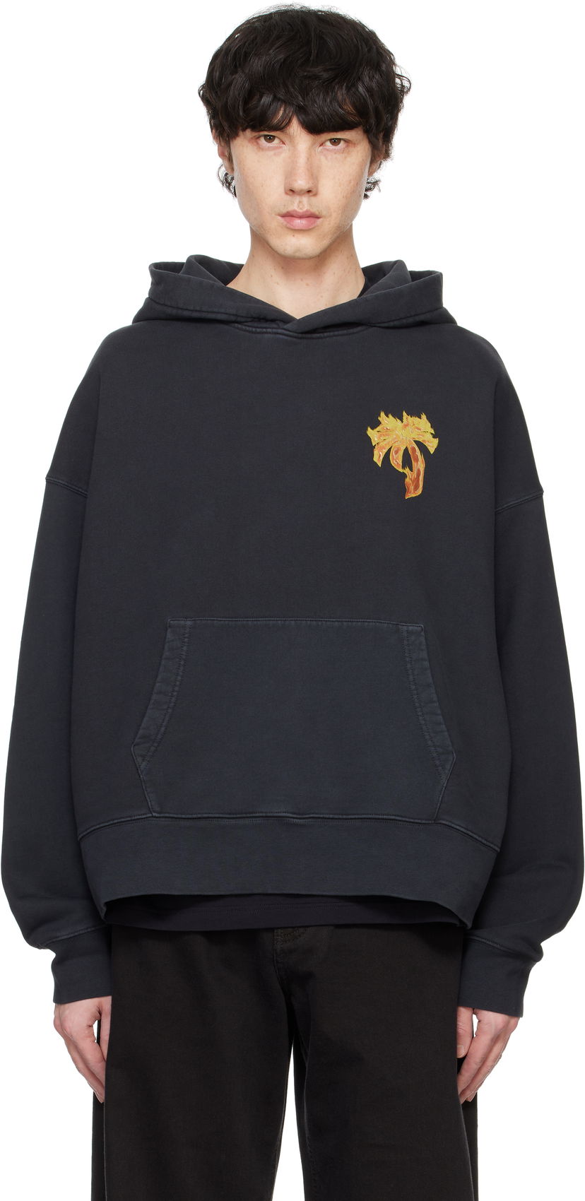 Huppari Palm Angels Palm Musta | PMBB058F24FLE0051076