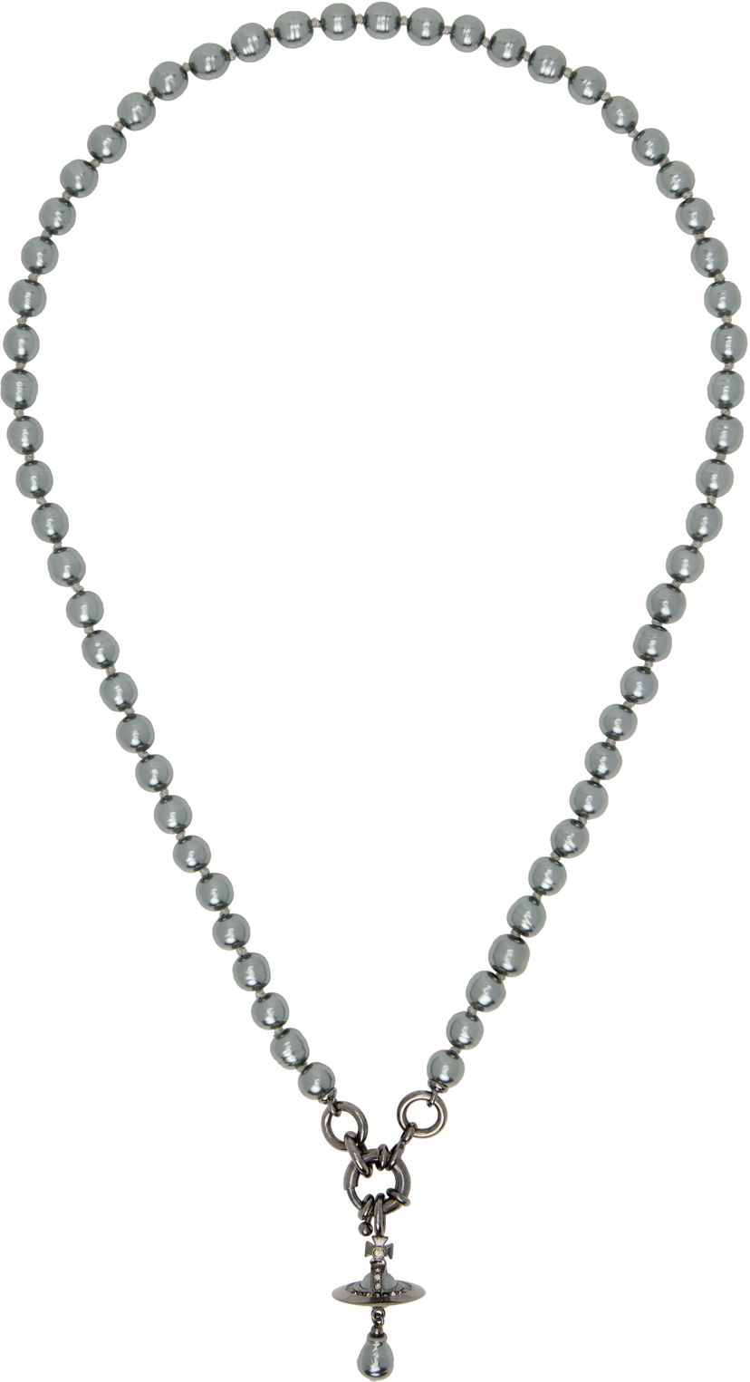 Kaulakoru Vivienne Westwood Vivienne Westwood Aleksa Pearl Necklace Harmaa | 6301013F-02S278