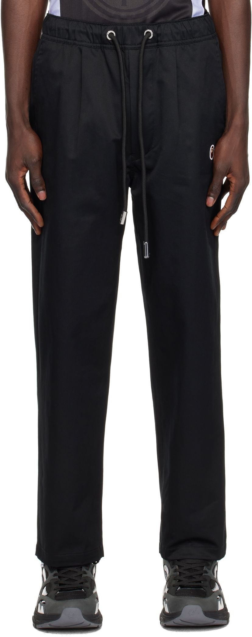 Housut BAPE Chef Trousers Musta | 0ZXPTM152301NBKX