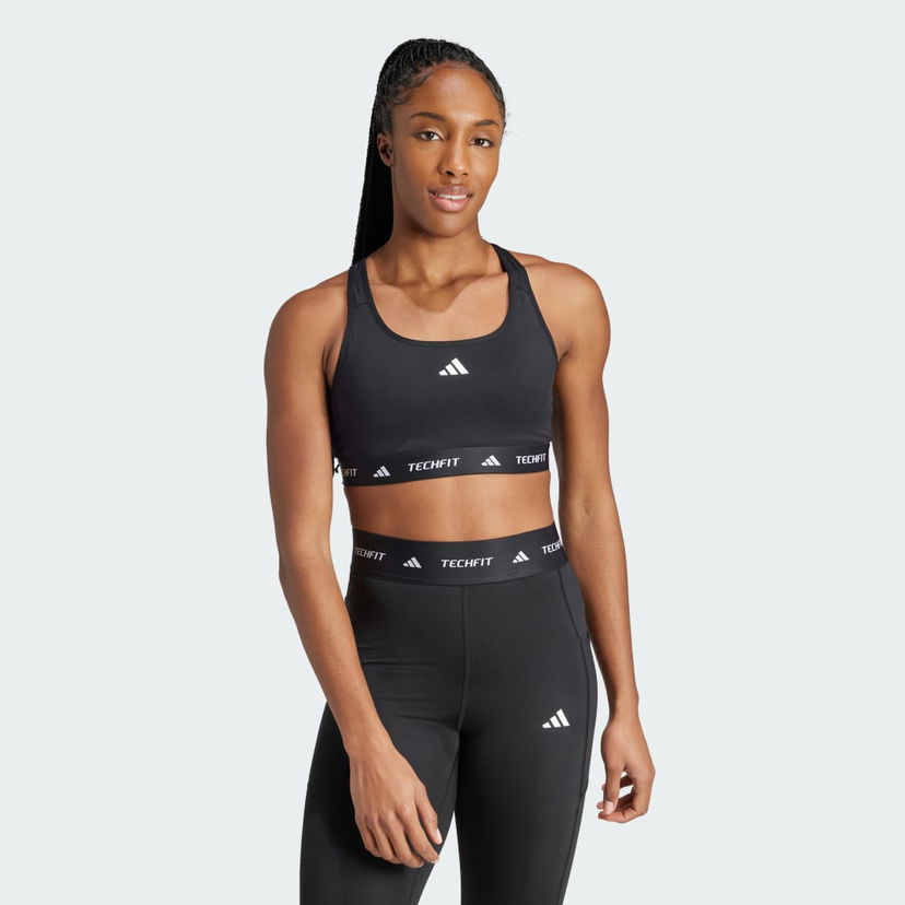 Rintaliivit adidas Performance Training Medium-Support Racerback Bra Musta | JG1409