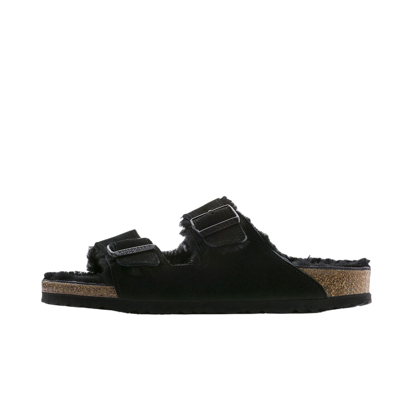 Tennarit ja kengät Birkenstock Arizona Shearling Black Narrow Fit Musta | 752663
