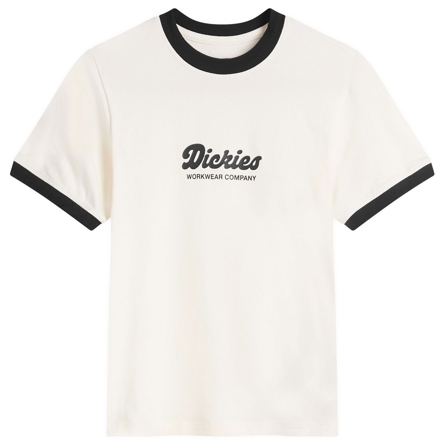 T-paita Dickies Women's Lewistown Ringer T-Shirt, Size Large Valkoinen | DK0A4Z8IC481, 1
