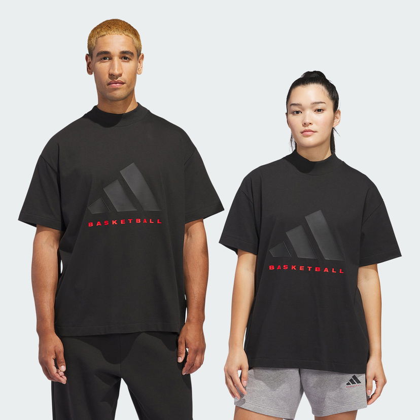 T-paita adidas Performance Basketball Graphic T-Shirt Musta | IW5644