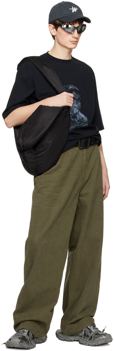 T-paita We11done We11done Overdyed Graphic T-Shirt Musta | WD-TT0-24-725-U-BK, 3