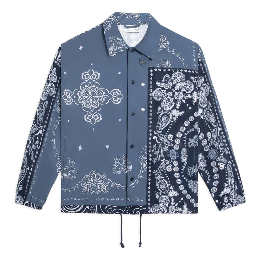 Tuulitakki Li-Ning Paisley Graphic Coach Jacket Sininen | AFDS775-5