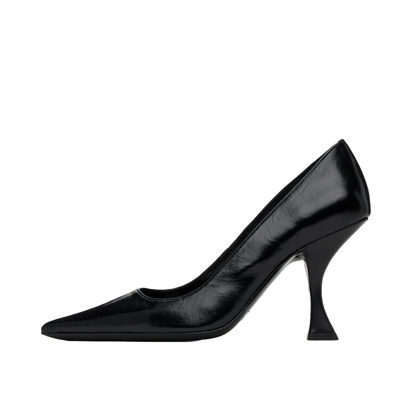 Tennarit ja kengät BY FAR Leather Pointed Toe Pumps Musta | 23PFVIVBLCRE