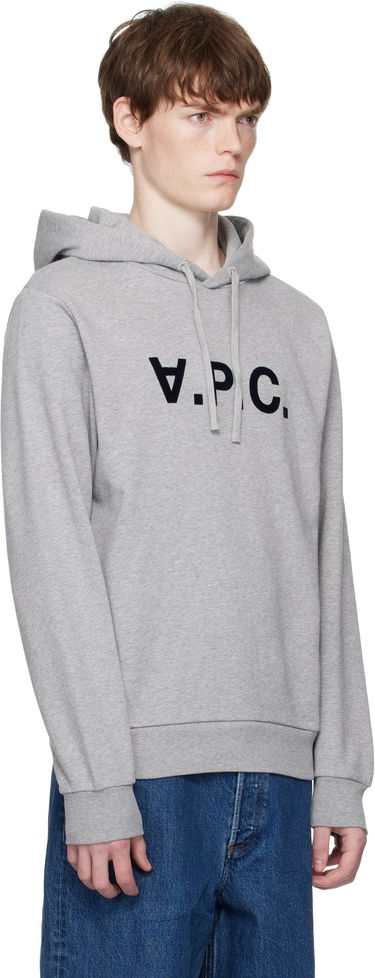 Huppari A.P.C. Khaki Standard Grand 'V.P.C.' Hoodie Ruskea | COHBN-M27908, 1