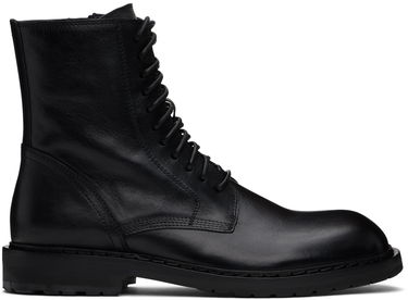 Vaatteet Ann Demeulemeester Ann Demeulemeester Danny Leather Boots Musta | 2201-M-C01-380-099, 0