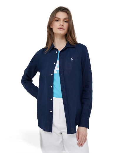 Paita Polo by Ralph Lauren Shirt Tummansininen | 211920516